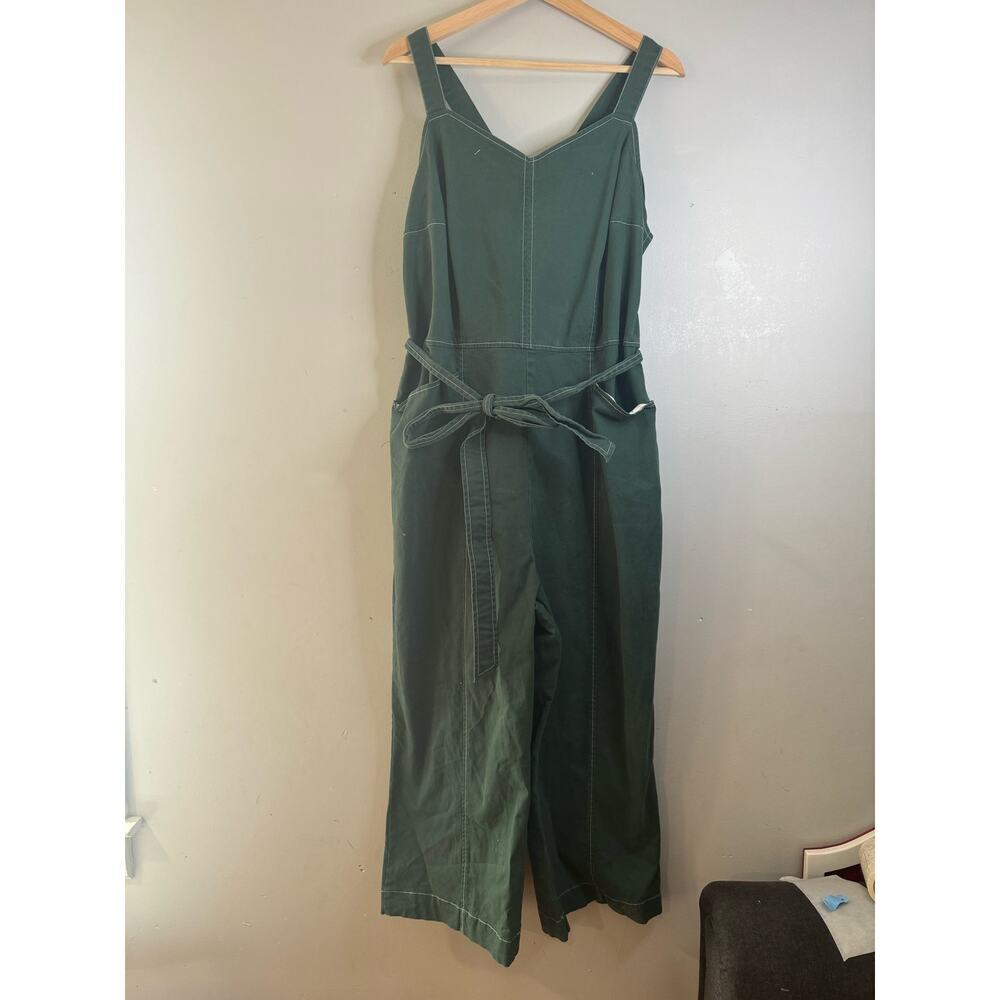 Modcloth A Solid Plan Jumpsuit In June Bug Size 1x - image 6